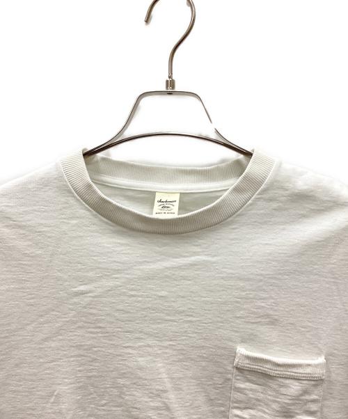 JACKMAN（ジャックマン）jackman (ジャックマン) Dotsume Pocket T-Shirt ホワイト サイズ:Sの古着・服飾アイテム