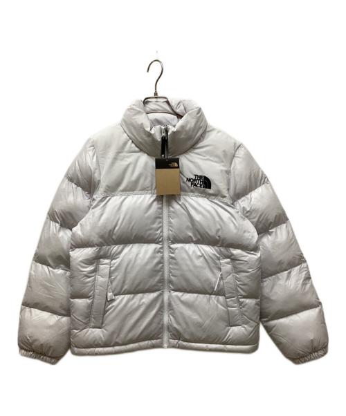 THE NORTH FACE（ザ ノース フェイス）THE NORTH FACE (ザ ノース フェイス) W'S NUPTSE ON JACKET ライトグレー サイズ:Mの古着・服飾アイテム