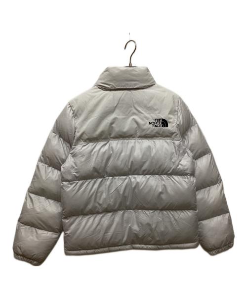 THE NORTH FACE（ザ ノース フェイス）THE NORTH FACE (ザ ノース フェイス) W'S NUPTSE ON JACKET ライトグレー サイズ:Mの古着・服飾アイテム