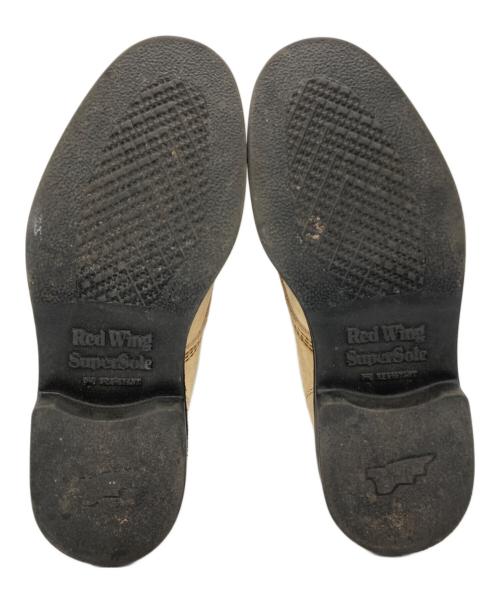 RED WING（レッドウィング）RED WING (レッドウィング) スーパーソールモックトゥワークブーツ ベージュ サイズ:26.5cmの古着・服飾アイテム