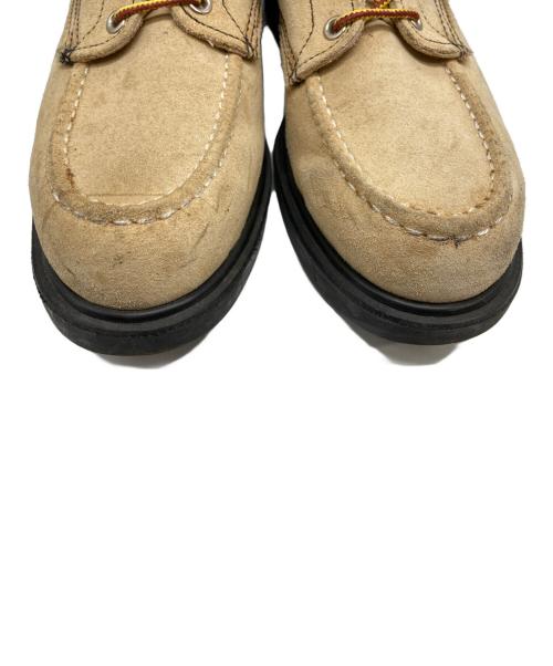 RED WING（レッドウィング）RED WING (レッドウィング) スーパーソールモックトゥワークブーツ ベージュ サイズ:26.5cmの古着・服飾アイテム