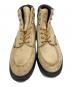 中古・古着 RED WING (レッドウィング) スーパーソールモックトゥワークブーツ ベージュ サイズ:26.5cm：18000円