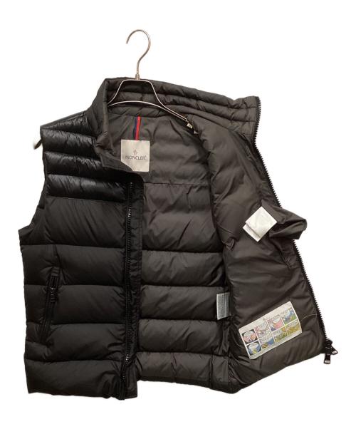 MONCLER（モンクレール）MONCLER (モンクレール) ダウンベスト　DUPRES GILET ブラック サイズ:1の古着・服飾アイテム