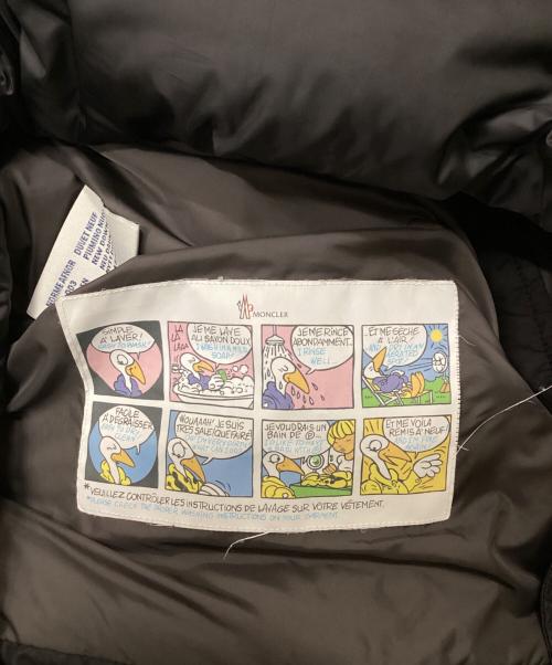 MONCLER（モンクレール）MONCLER (モンクレール) ダウンベスト　DUPRES GILET ブラック サイズ:1の古着・服飾アイテム