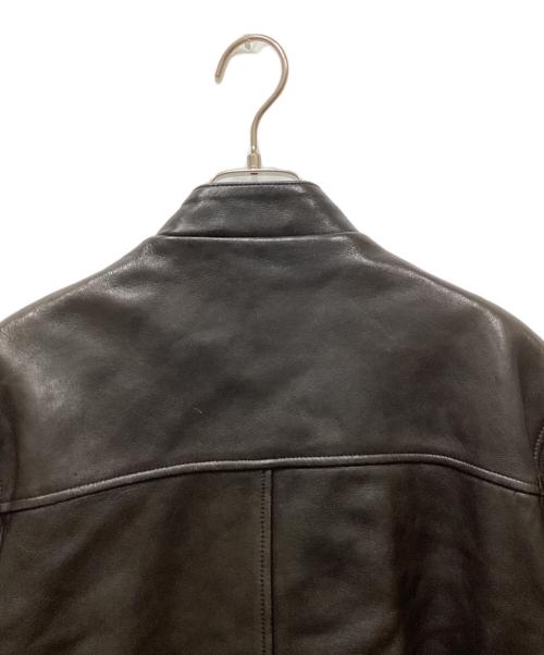 Schott（ショット）Schott (ショット) FREAK'S STORE (フリークスストア) ダブルライダースジャケット ブラック サイズ:Lの古着・服飾アイテム