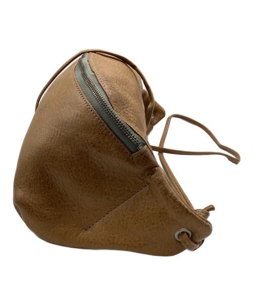 SLOW&CO（スロウアンドコー）SLOW&CO (スロウアンドコー) レザーショルダーバッグ ブラウンの古着・服飾アイテム