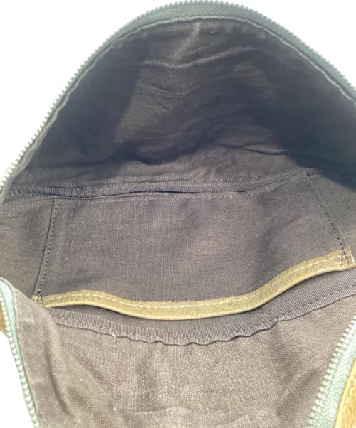 SLOW&CO（スロウアンドコー）SLOW&CO (スロウアンドコー) レザーショルダーバッグ ブラウンの古着・服飾アイテム