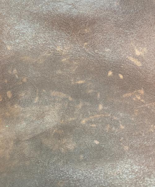 MOTHERHOUSE（マザーハウス）MOTHERHOUSE (マザーハウス) レザーボストンバッグ ブラウンの古着・服飾アイテム