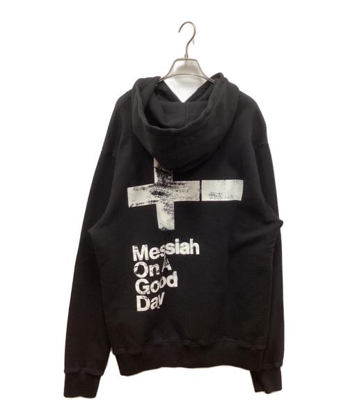 marvin（マーヴィン）MARVIN (マーヴィン) Messiah On A Good Day HOODIE ブラック サイズ:Lの古着・服飾アイテム