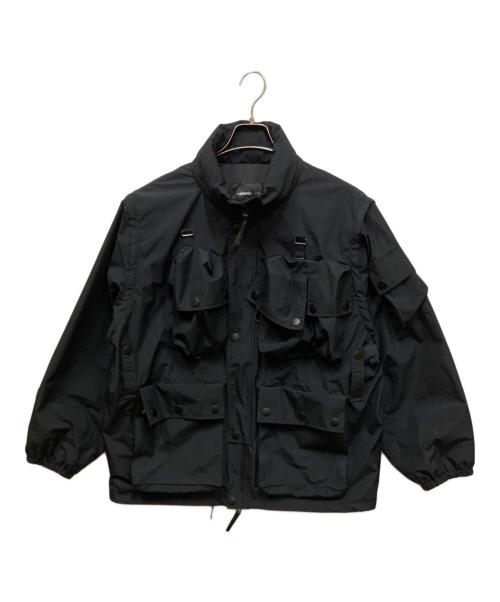 +PHENIX（フェニックス）+PHENIX (フェニックス) YOKE (ヨーク) MULTI POCKETS DETACHABLE UTILITY BLOUSON/マルチポケットデタッチャブルユーティリティーブルゾン ブラック サイズ:2の古着・服飾アイテム