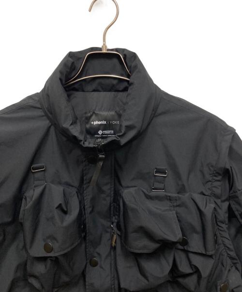 +PHENIX（フェニックス）+PHENIX (フェニックス) YOKE (ヨーク) MULTI POCKETS DETACHABLE UTILITY BLOUSON/マルチポケットデタッチャブルユーティリティーブルゾン ブラック サイズ:2の古着・服飾アイテム
