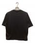 DIESEL (ディーゼル) ピアスマスクプリントTシャツ ブラック サイズ:S 未使用品：6000円