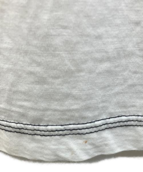 DIESEL（ディーゼル）DIESEL (ディーゼル) T-ROLLAND/インサイドアウト×カットオフデザインTシャツ ホワイト サイズ:3XLの古着・服飾アイテム