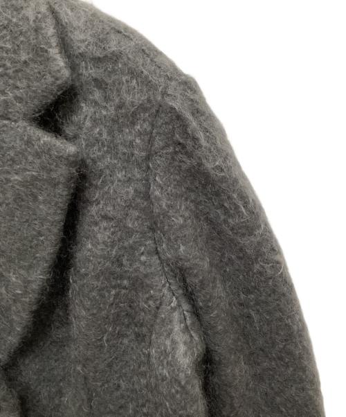JOURNAL STANDARD（ジャーナルスタンダード）JOURNAL STANDARD (ジャーナルスタンダード) モヘアミックスロングシャギーコート グレー サイズ:表記なしの古着・服飾アイテム