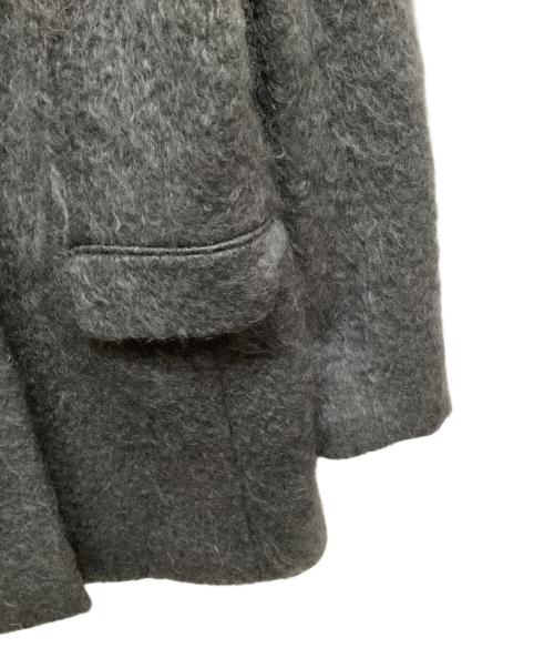JOURNAL STANDARD（ジャーナルスタンダード）JOURNAL STANDARD (ジャーナルスタンダード) モヘアミックスロングシャギーコート グレー サイズ:表記なしの古着・服飾アイテム