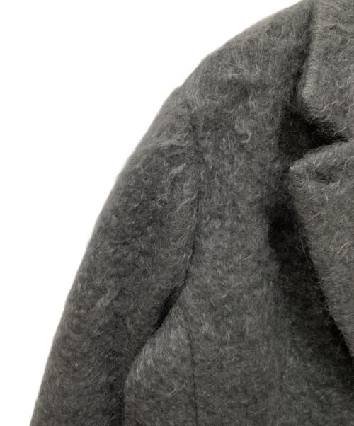JOURNAL STANDARD（ジャーナルスタンダード）JOURNAL STANDARD (ジャーナルスタンダード) モヘアミックスロングシャギーコート グレー サイズ:表記なしの古着・服飾アイテム