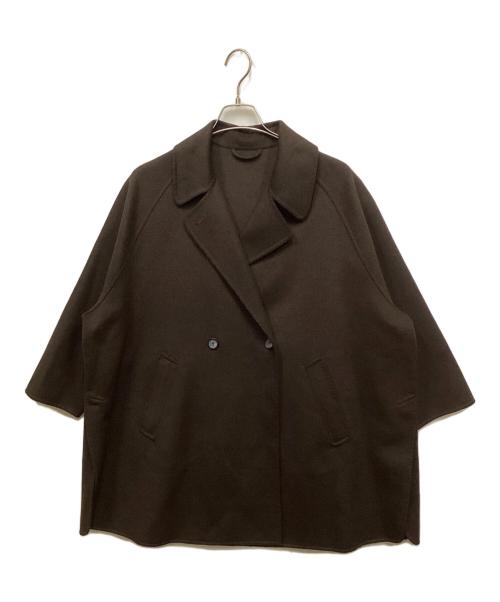 BEAUTY&YOUTH UNITED ARROWS（ビューティーアンドユースユナイテッドアローズ）BEAUTY&YOUTH UNITED ARROWS (ビューティーアンドユースユナイテッドアローズ) リバーポンチョコート ブラウン サイズ:Sの古着・服飾アイテム