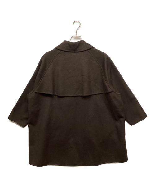 BEAUTY&YOUTH UNITED ARROWS（ビューティーアンドユースユナイテッドアローズ）BEAUTY&YOUTH UNITED ARROWS (ビューティーアンドユースユナイテッドアローズ) リバーポンチョコート ブラウン サイズ:Sの古着・服飾アイテム