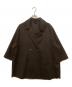 BEAUTY&YOUTH UNITED ARROWS（ビューティーアンドユースユナイテッドアローズ）の古着「リバーポンチョコート」｜ブラウン