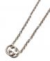 GUCCI (グッチ) インターロッキングネックレス：15000円