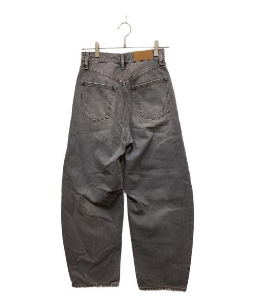 Curensology（カレンソロジー）Curensology (カレンソロジー) ユーズドカーヴィーデニムパンツデニムパンツ グレー サイズ:34の古着・服飾アイテム