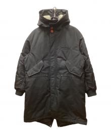 UNDERCOVERISM（アンダーカバーイズム）の古着「MA-1 ドッキングフーデットモッズコート」｜ブラック