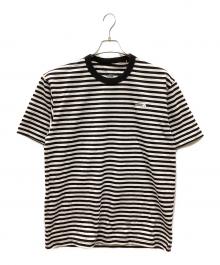 THE NORTH FACE（ザ ノース フェイス）の古着「MULTI BORDER TEE」｜ブラック