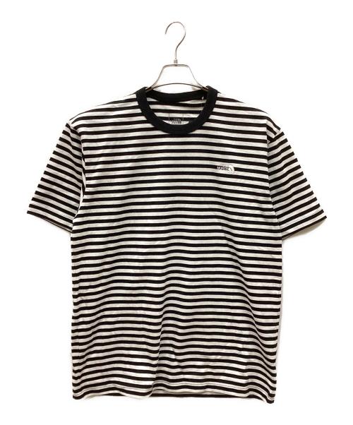 THE NORTH FACE（ザ ノース フェイス）THE NORTH FACE (ザ ノース フェイス) MULTI BORDER TEE ブラック サイズ:XL 未使用品の古着・服飾アイテム