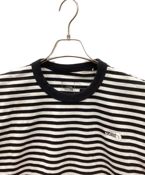 THE NORTH FACE（ザ ノース フェイス）THE NORTH FACE (ザ ノース フェイス) MULTI BORDER TEE ブラック サイズ:XL 未使用品の古着・服飾アイテム