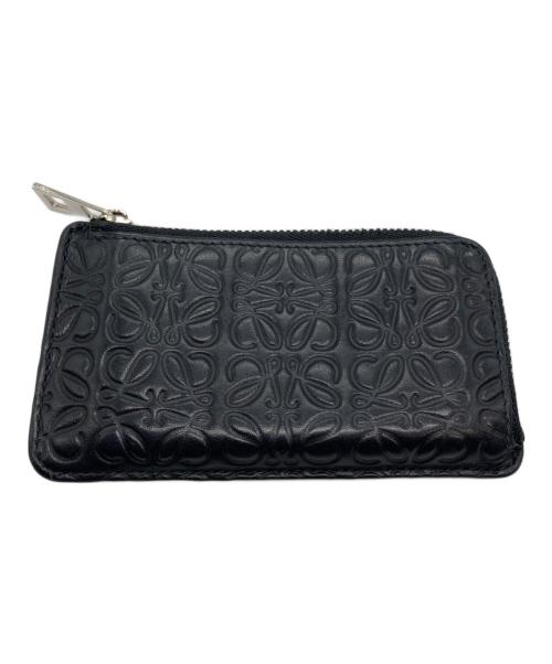 LOEWE（ロエベ）LOEWE (ロエベ) アナグラムエンボスコインケース ブラックの古着・服飾アイテム