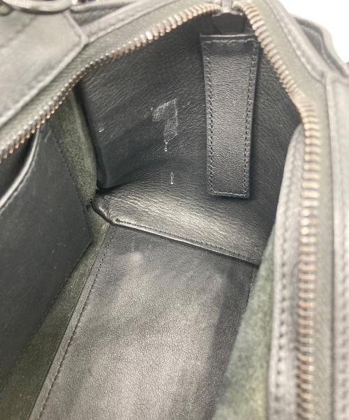 Saint Laurent Paris（サンローランパリ）Saint Laurent Paris (サンローランパリ) ベビーダウンタウンカバス2WAYショルダーバッグ ブラックの古着・服飾アイテム