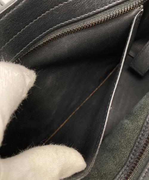 Saint Laurent Paris（サンローランパリ）Saint Laurent Paris (サンローランパリ) ベビーダウンタウンカバス2WAYショルダーバッグ ブラックの古着・服飾アイテム