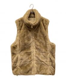 BARNYARDSTORM（バンヤードストーム）の古着「ミンクライクベスト」｜ベージュ