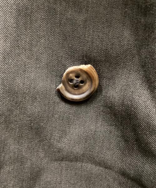 Y's for men（ワイズフォーメン）Y's for men (ワイズフォーメン) ウール混ダブルトレンチコート オリーブ サイズ:4の古着・服飾アイテム