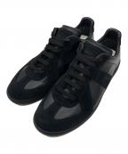 Maison Margielaメゾンマルジェラ）の古着「replicaジャーマントレーナー/レプリカ」｜ブラック