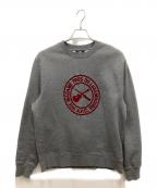 A.P.C.アーペーセー）の古着「フロッキープリントスウェット」｜グレー