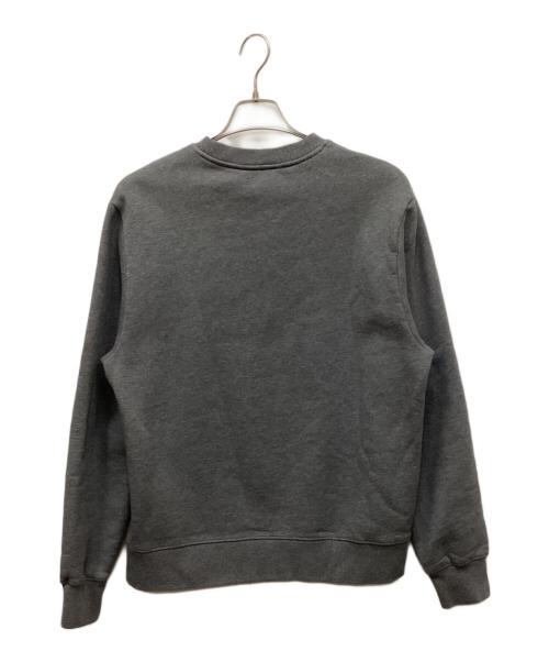 A.P.C.（アーペーセー）A.P.C. (アーペーセー) フロッキープリントスウェット グレー サイズ:Mの古着・服飾アイテム