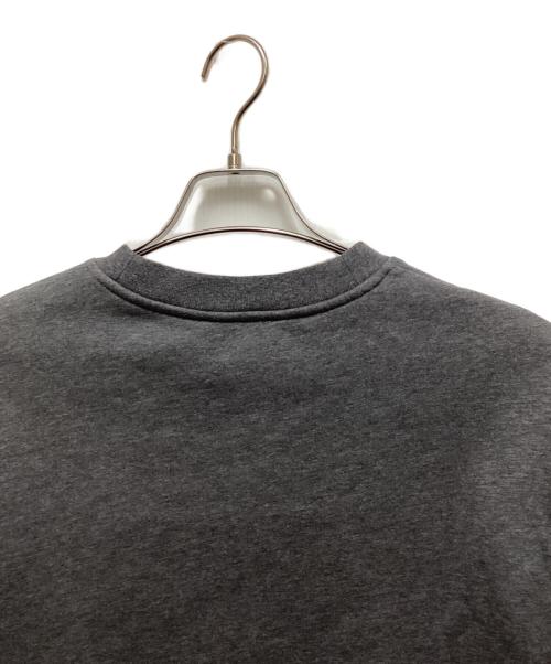 A.P.C.（アーペーセー）A.P.C. (アーペーセー) フロッキープリントスウェット グレー サイズ:Mの古着・服飾アイテム
