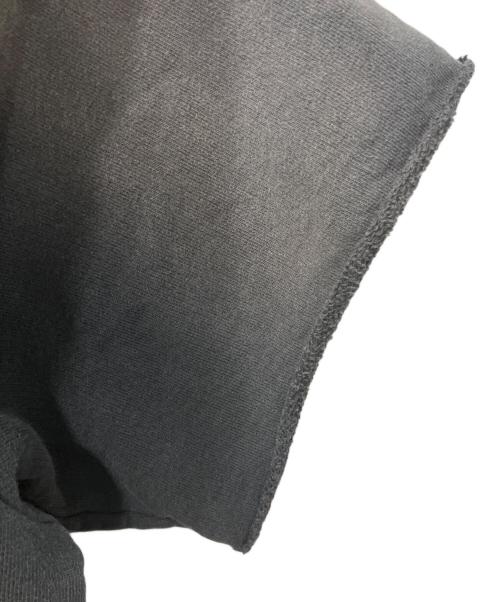 MM6 Maison Margiela（エムエムシックスメゾンマルジェラ）MM6 Maison Margiela (エムエムシックスメゾンマルジェラ) プリントスウェット グレー サイズ:Sの古着・服飾アイテム