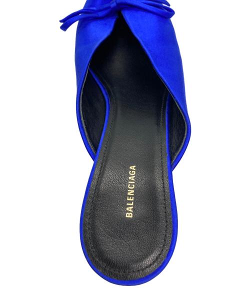 BALENCIAGA（バレンシアガ）BALENCIAGA (バレンシアガ) フラットパンプス ブルー サイズ:38の古着・服飾アイテム