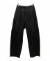 MAISON SPECIAL（メゾンスペシャル）の古着「Wool Mix Smooth Prime Wide One-Tuck Wide Pants」｜ブラック