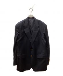 LAUREN RALPH LAUREN（ローレンラルフローレン）の古着「金ボタンブレザー」｜ネイビー