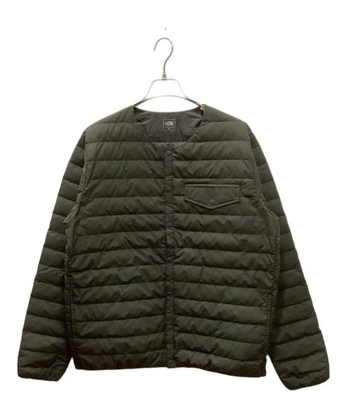 THE NORTH FACE（ザ ノース フェイス）THE NORTH FACE (ザ ノース フェイス) ウインドストッパーゼファーシェルカーディガン オリーブ サイズ:XLの古着・服飾アイテム