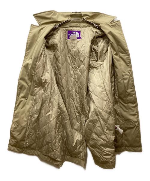THE NORTHFACE PURPLELABEL（ザ・ノースフェイス パープルレーベル）THE NORTHFACE PURPLELABEL (ザ・ノースフェイス パープルレーベル) プリマロフトキルティングステンカラーコート ベージュ サイズ:Mの古着・服飾アイテム