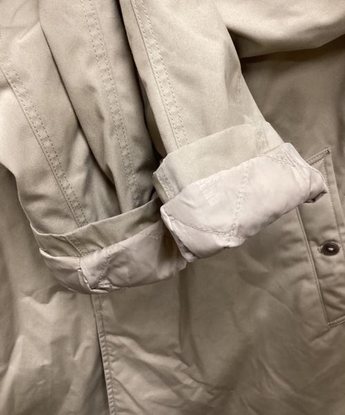 THE NORTHFACE PURPLELABEL（ザ・ノースフェイス パープルレーベル）THE NORTHFACE PURPLELABEL (ザ・ノースフェイス パープルレーベル) プリマロフトキルティングステンカラーコート ベージュ サイズ:Mの古着・服飾アイテム