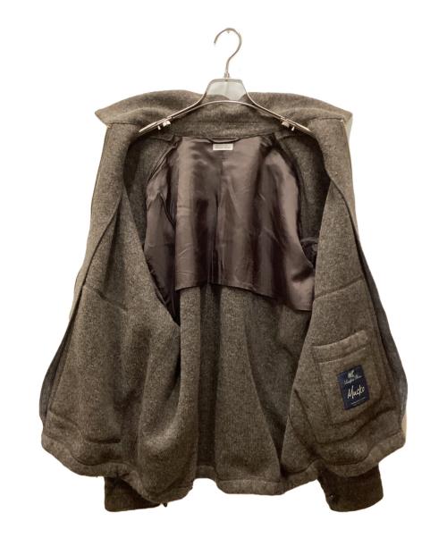 STEVEN ALAN（スティーブンアラン）STEVEN ALAN (スティーブンアラン) KNIT FLEC OVAL BLOUSON/ニットフレックオーバルブルゾン ブラウン サイズ:Lの古着・服飾アイテム