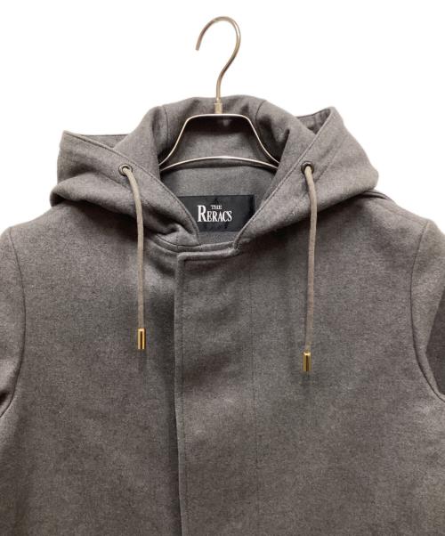 THE RERACS（ザ リラクス）THE RERACS (ザ リラクス) ウールフィッシュテールコート グレー サイズ:36の古着・服飾アイテム
