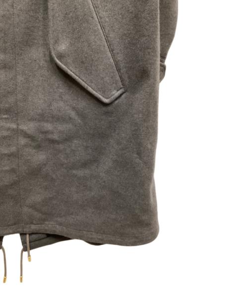 THE RERACS（ザ リラクス）THE RERACS (ザ リラクス) ウールフィッシュテールコート グレー サイズ:36の古着・服飾アイテム