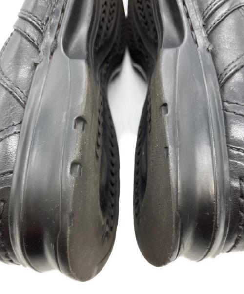 CLARKS（クラークス）CLARKS (クラークス) レザースニーカー ブラック サイズ:26cmの古着・服飾アイテム