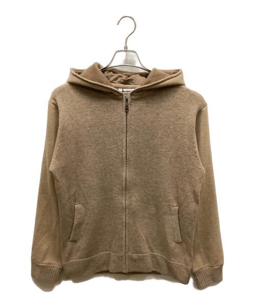 Charee Braver（チャーリーブレイバー）Charee Braver (チャーリーブレイバー) ジップニットパーカー ベージュ サイズ:2 未使用品の古着・服飾アイテム
